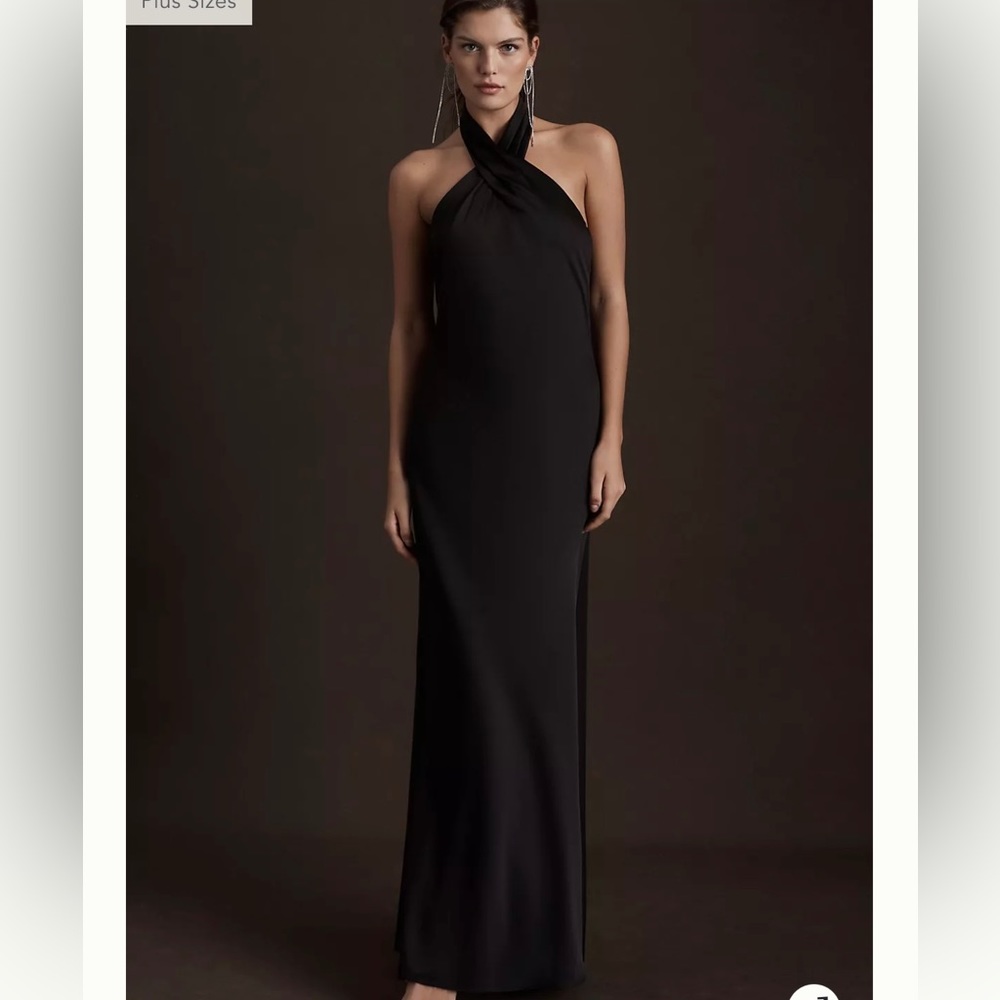 BHLDN Ruby Satin Charmeuse Dress
